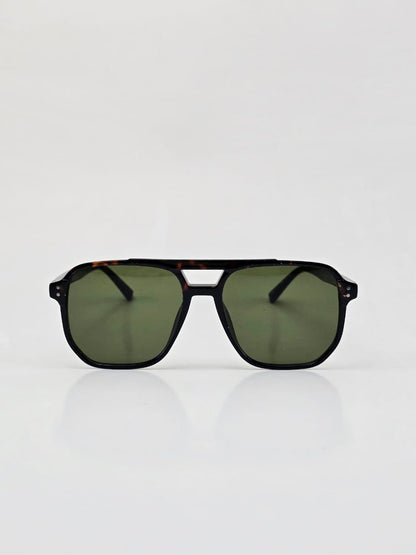 Lentes de Sol estilo Aviador Retro Unisex Tortuga Carey