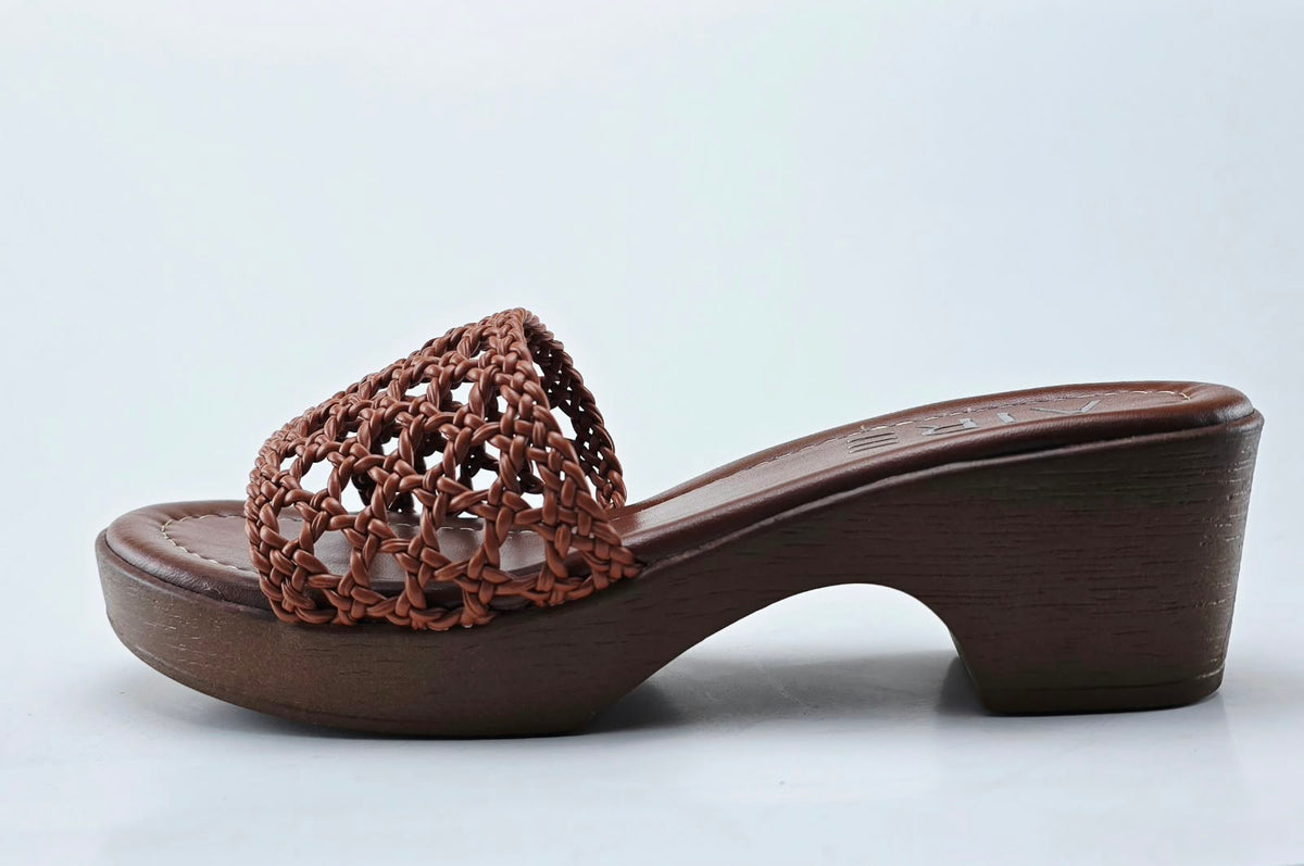 Gladys slide Tan