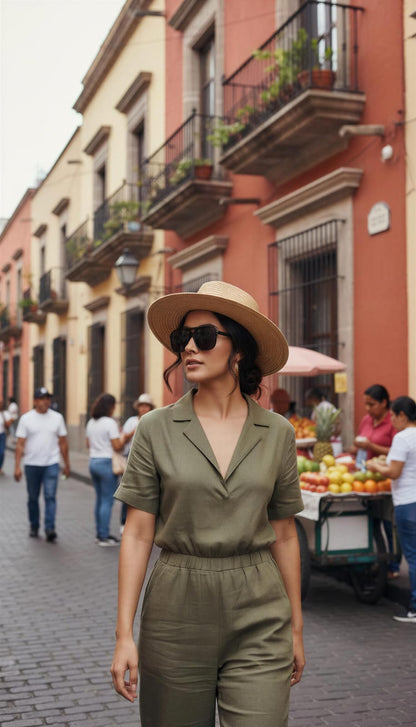 Lentes de Sol estilo Aviador Retro Unisex Tortuga Carey