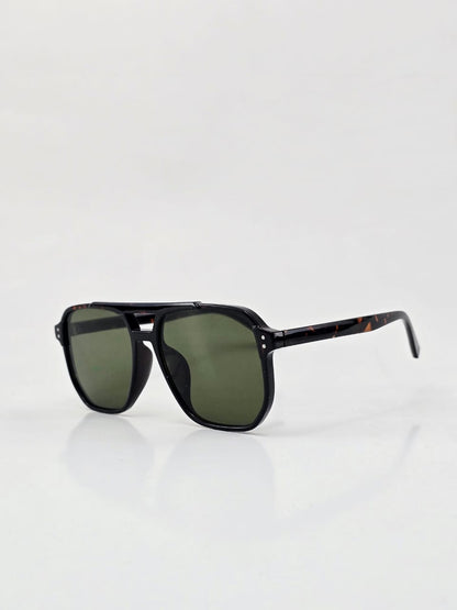 Lentes de Sol estilo Aviador Retro Unisex Tortuga Carey