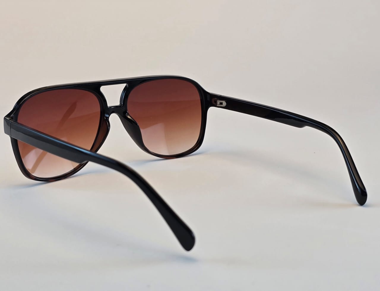 Lentes de Sol estilo Aviador Retro Unisex Leopard Café