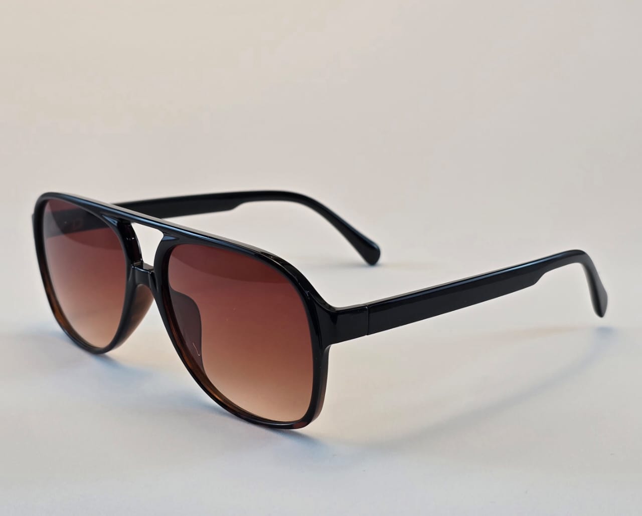 Lentes de Sol estilo Aviador Retro Unisex Leopard Café